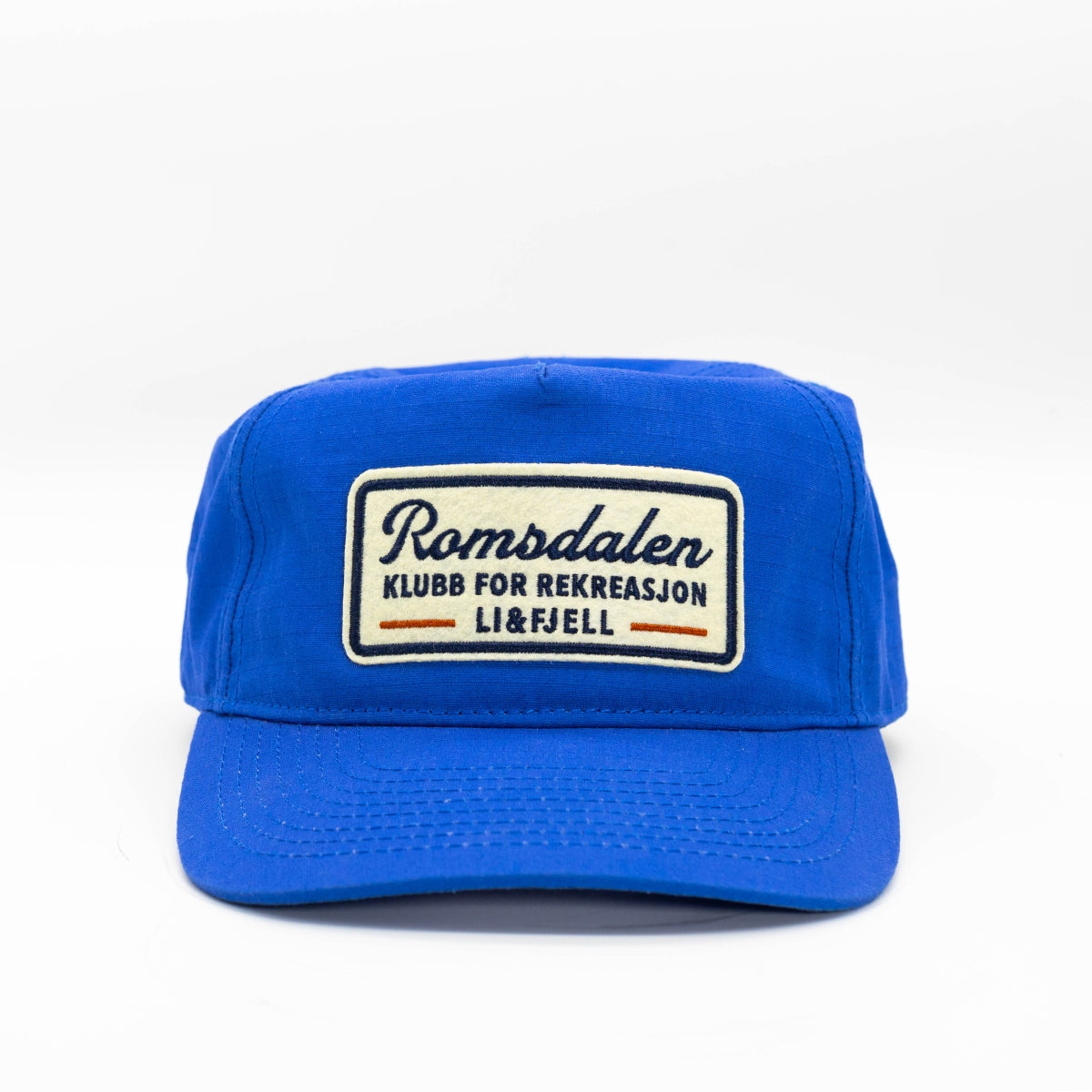 Romsdalen Patch Caps - Hyperblå