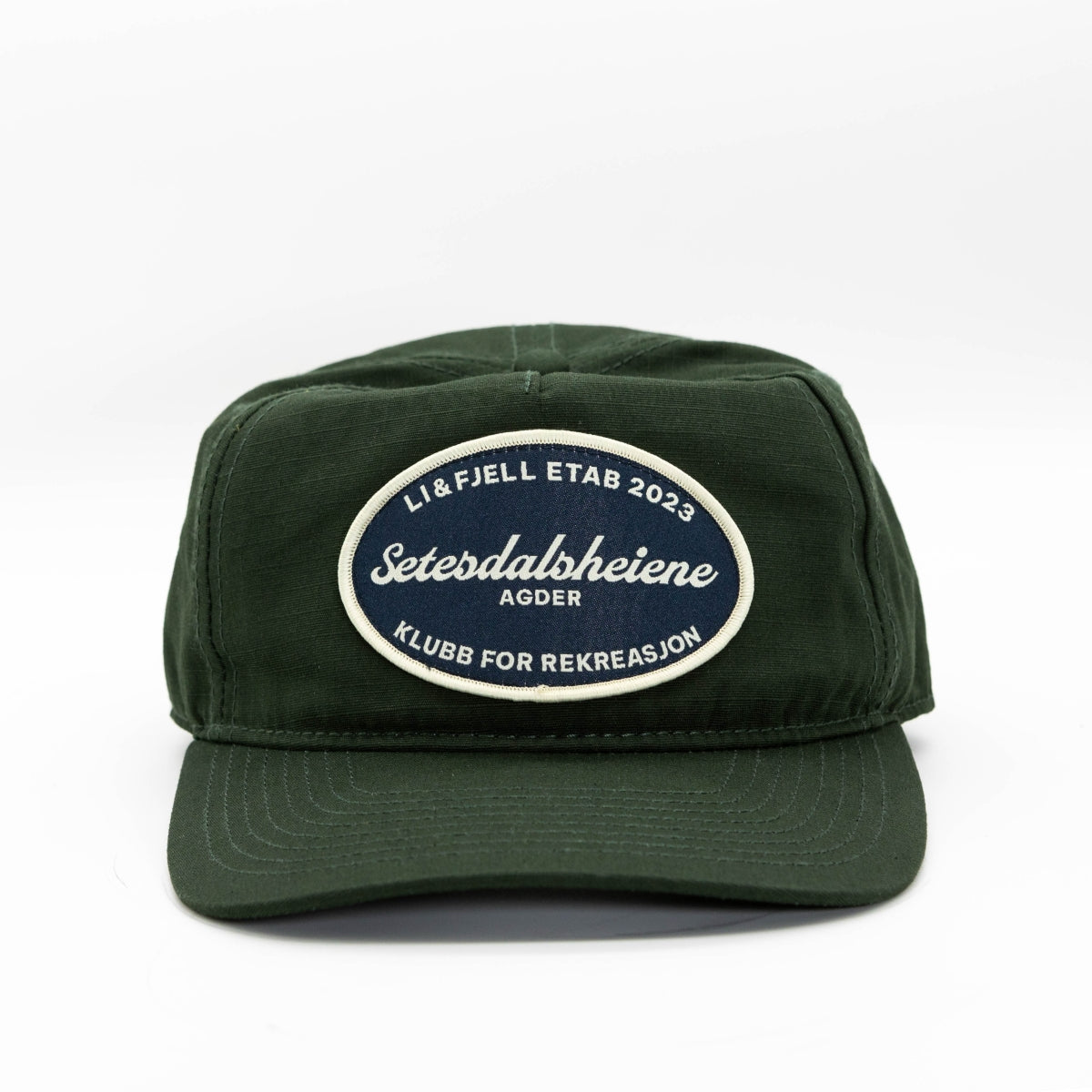 Setesdalsheiene Patch Caps - Dyp Grønn