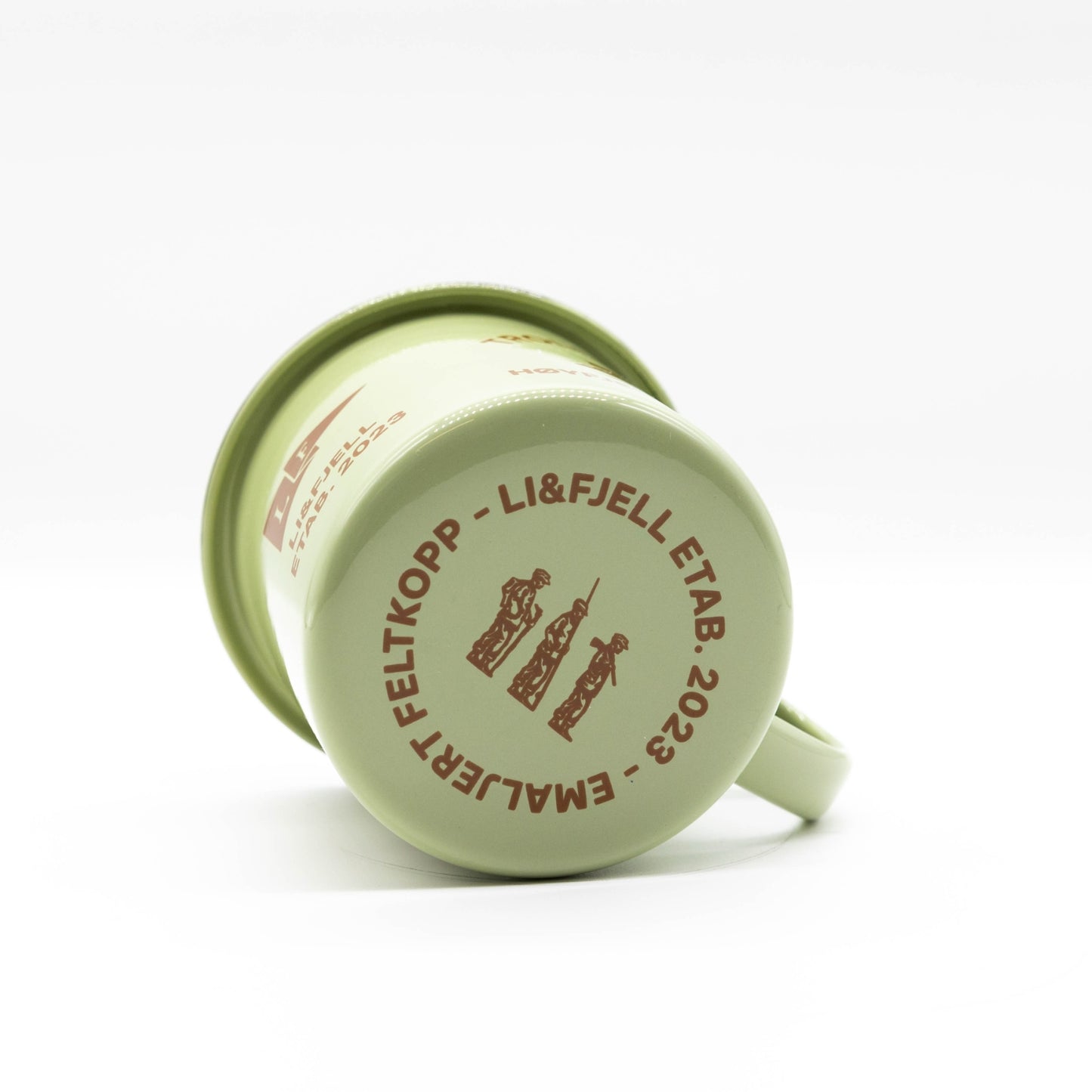 Trollheimen Emaljekopp – Lys Grå