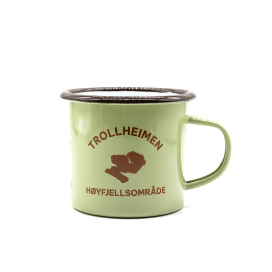 Trollheimen Emaljekopp – Lys Grå