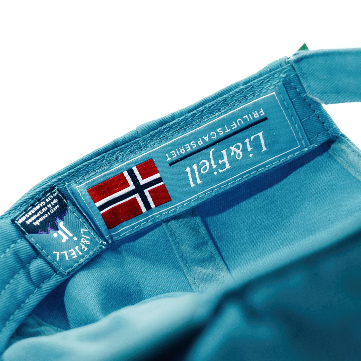 Fiskefeber Patch Caps jr. - Turkis