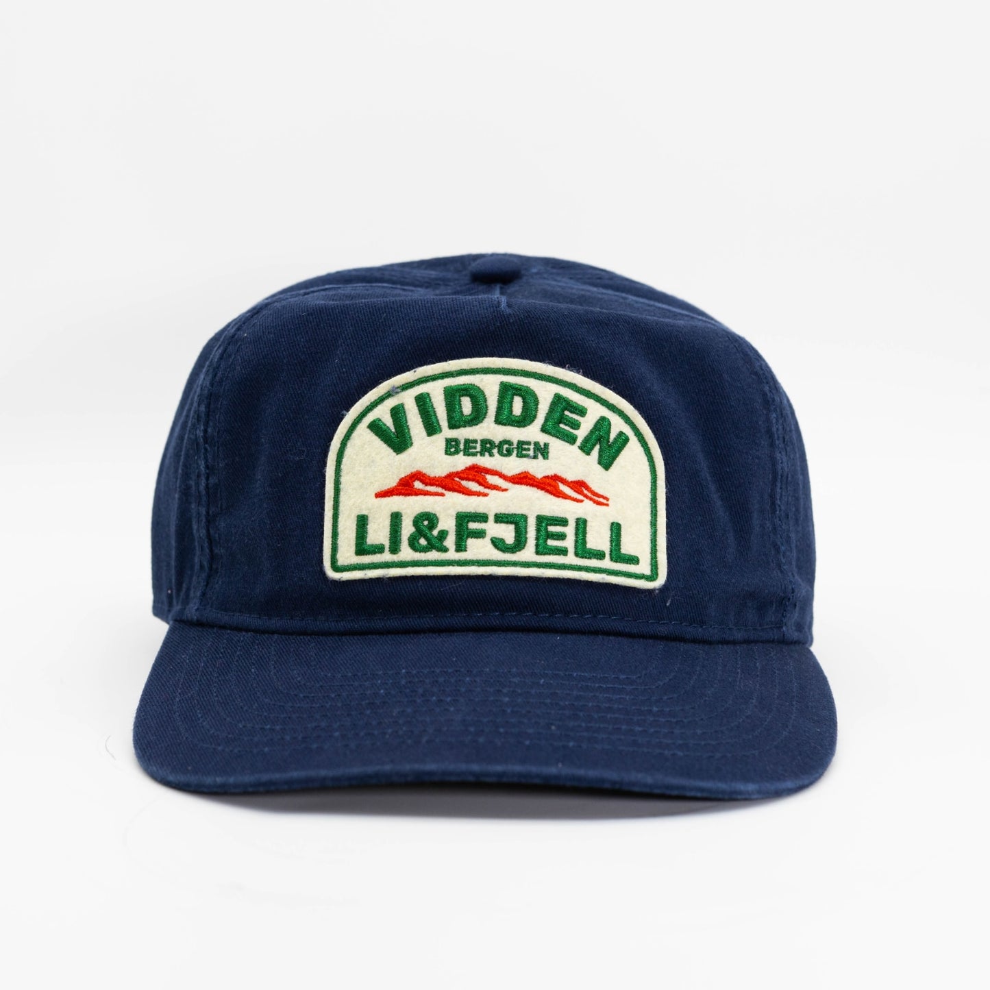 Vidden Patch Caps  - Kongeblå