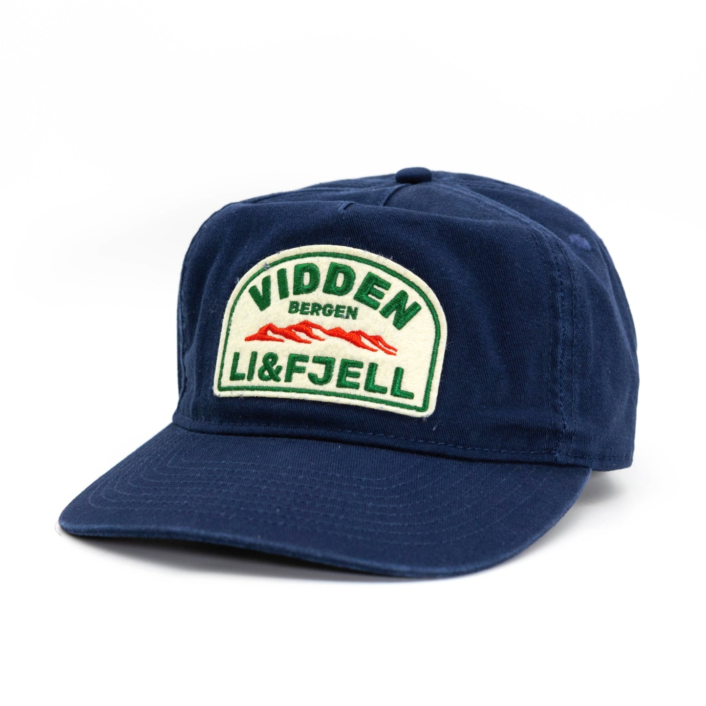 Vidden Patch Caps  - Kongeblå