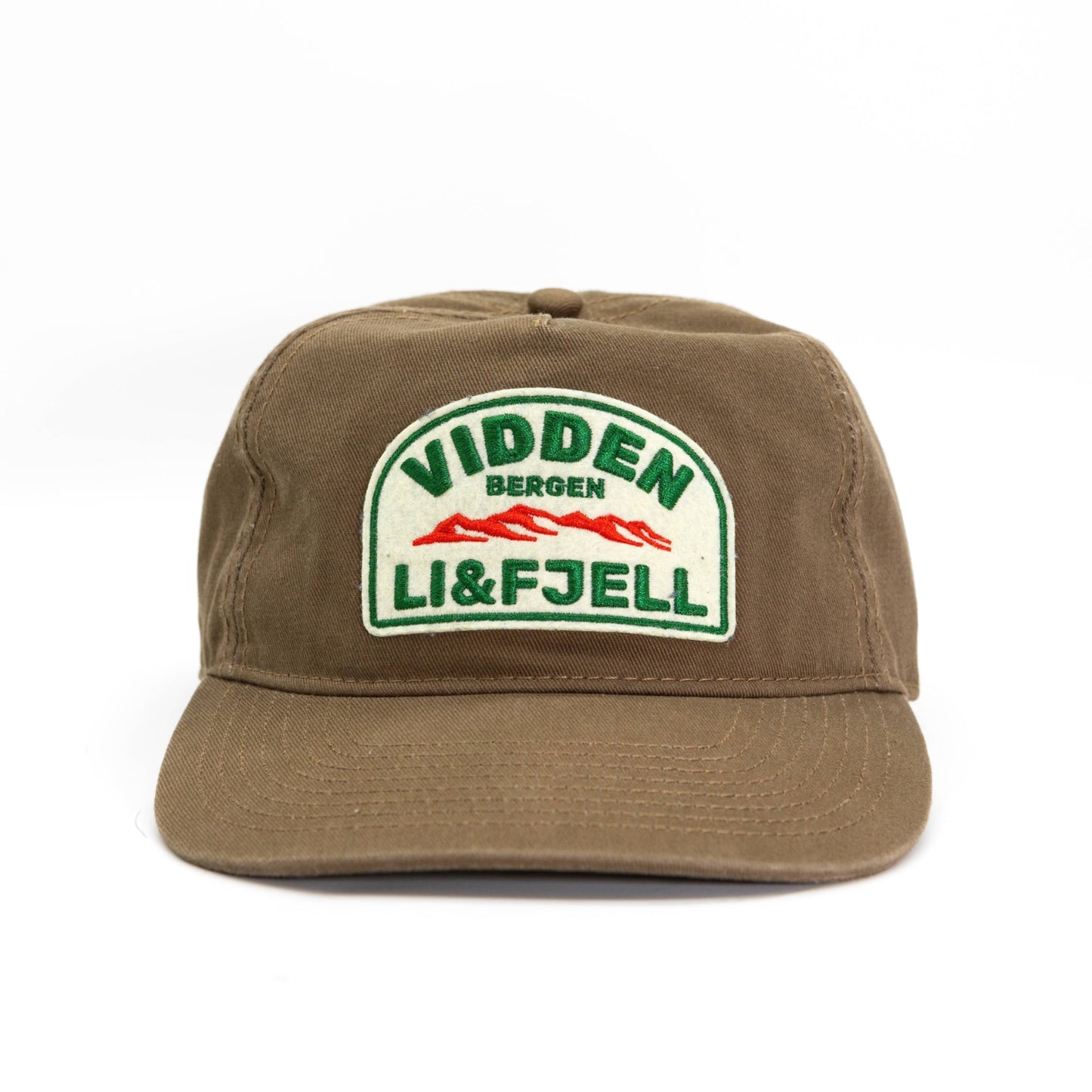 Vidden Patch Caps  - Gråbrun