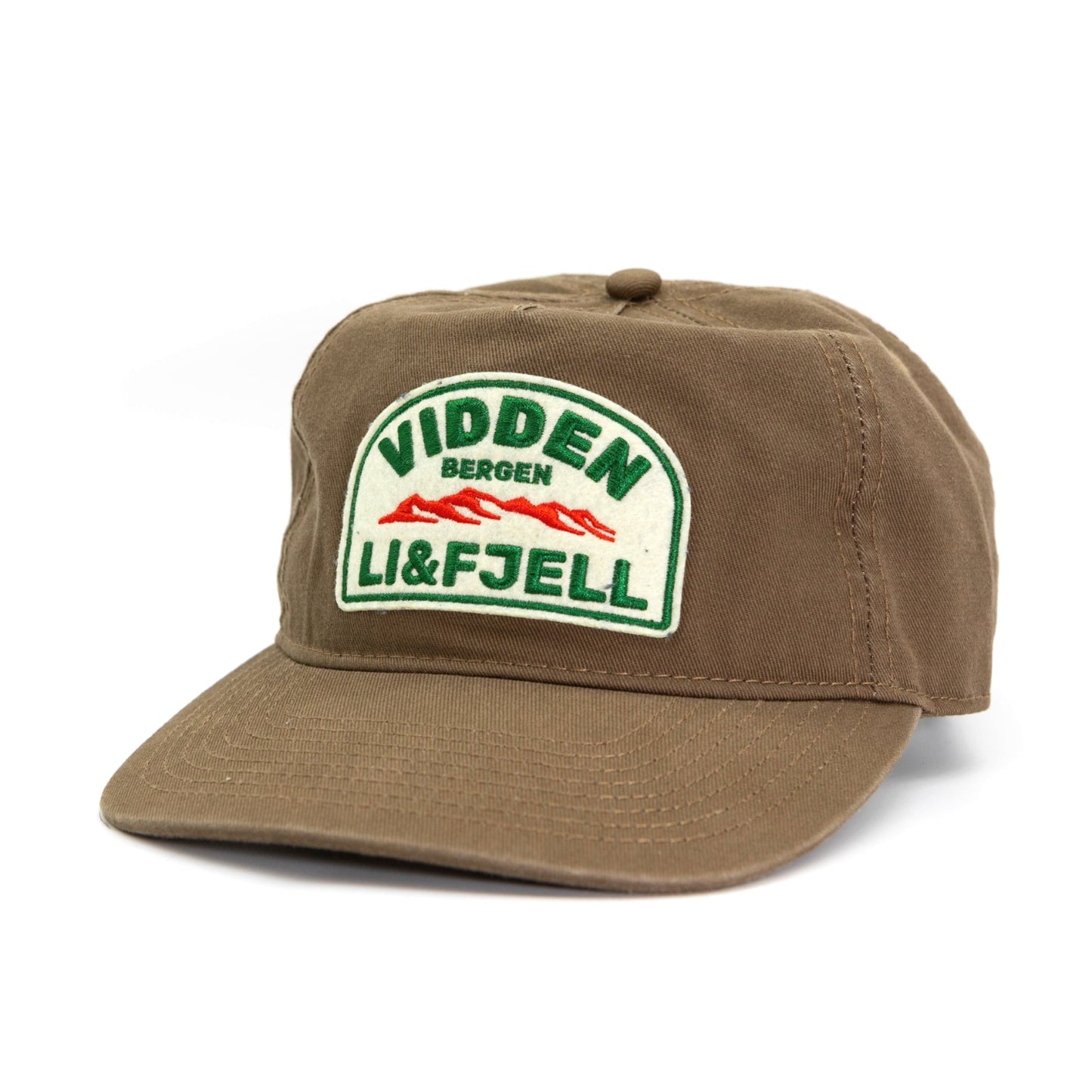 Vidden Patch Caps  - Gråbrun